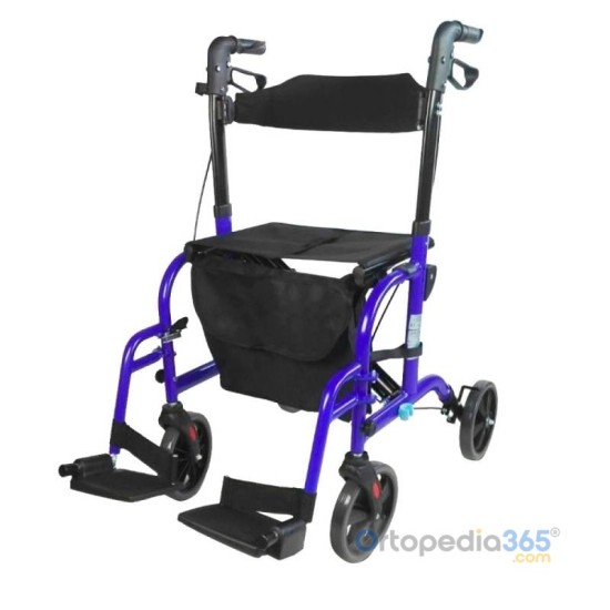 Andador silla de ruedas PICASSO 2 en 1 | Ortopedia365.com
