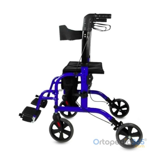 Andador silla de ruedas PICASSO 2 en 1 | Ortopedia365.com