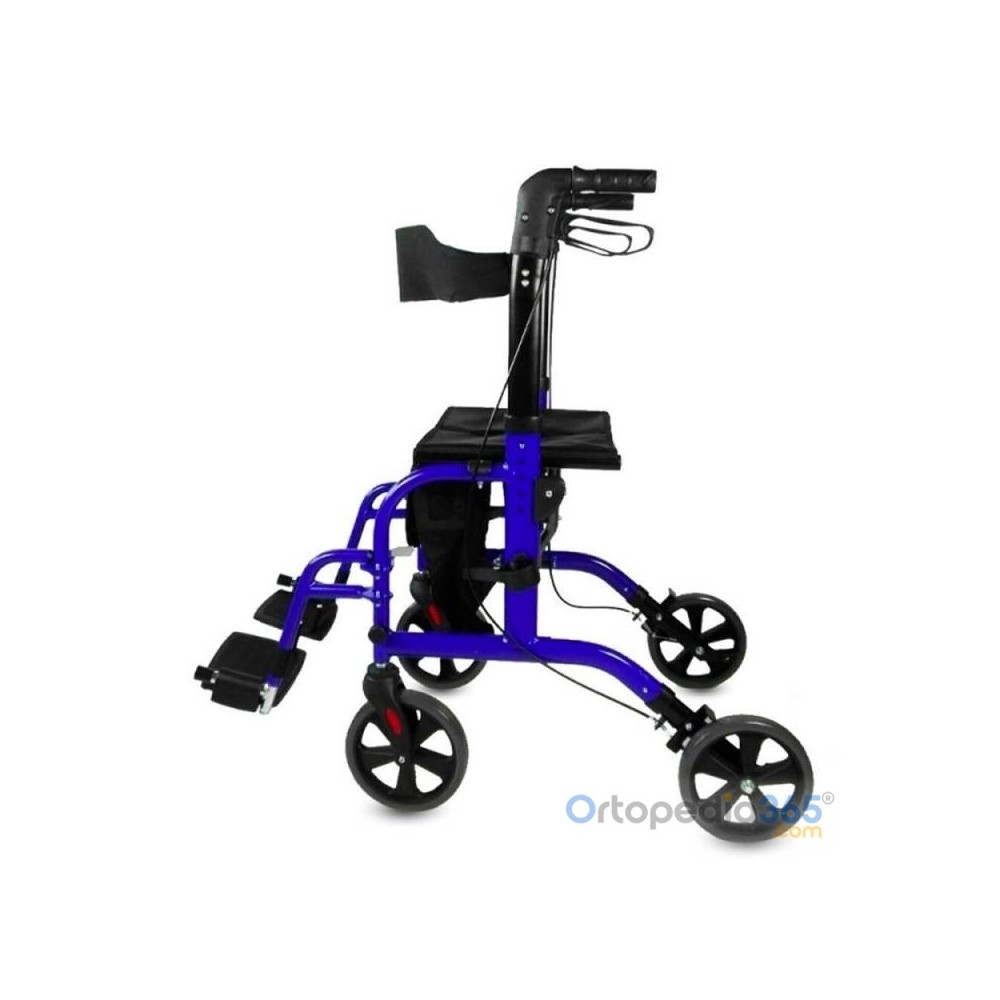 Andador silla de ruedas PICASSO 2 en 1 | Ortopedia365.com