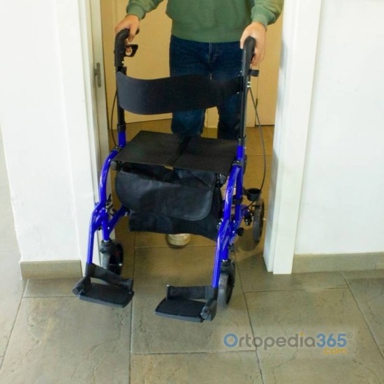Andador silla de ruedas PICASSO 2 en 1 | Ortopedia365.com