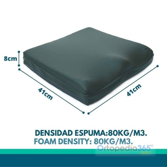Cojín viscoelástico anatómico antiescaras | Ortopedia365.com