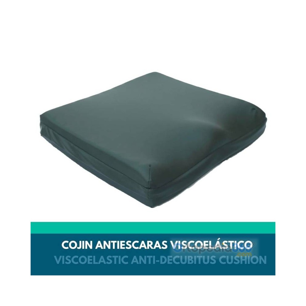 Cojín viscoelástico anatómico antiescaras | Ortopedia365.com