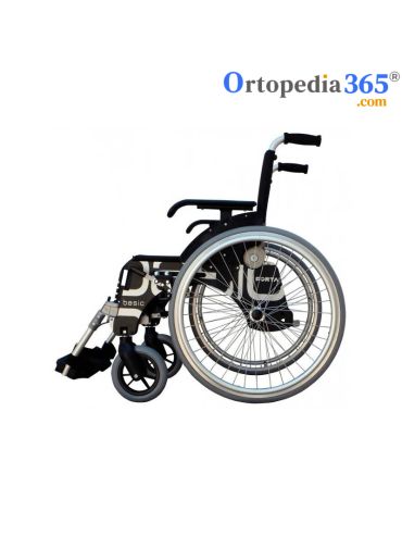 Silla de ruedas BASIC | Plegable Aluminio -2