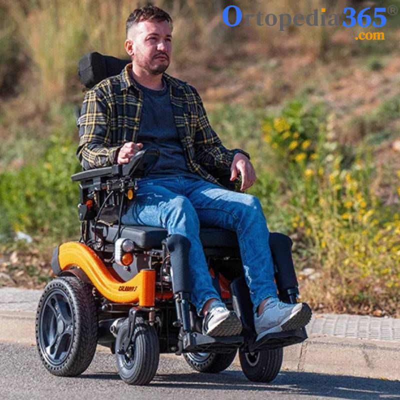 Silla de Ruedas Eléctrica Reclinable y Basculante Calabria 5 - 12