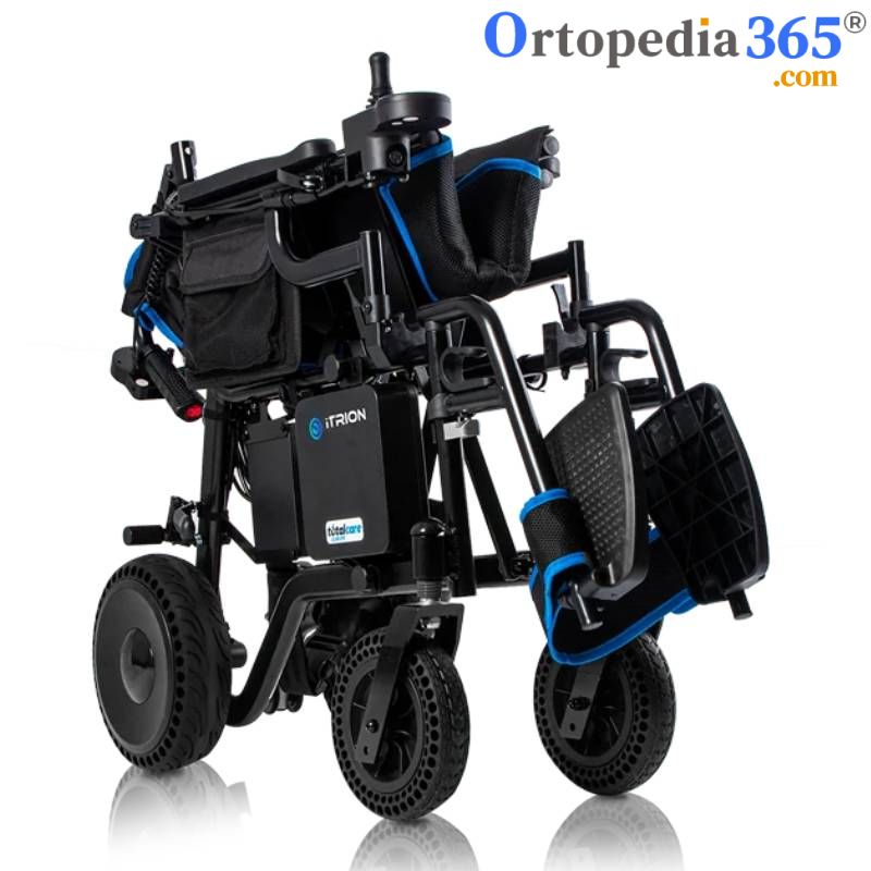 Silla de Ruedas Eléctrica con Mando para Acompañante iTrion - 6
