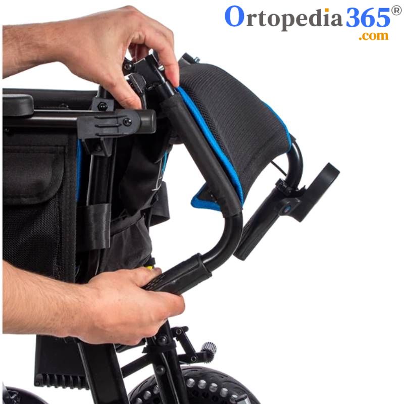 Silla de Ruedas Eléctrica con Mando para Acompañante iTrion - 8