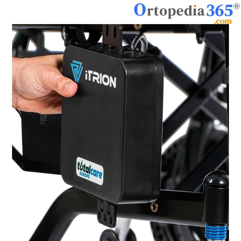 Silla de Ruedas Eléctrica con Mando para Acompañante iTrion - 9