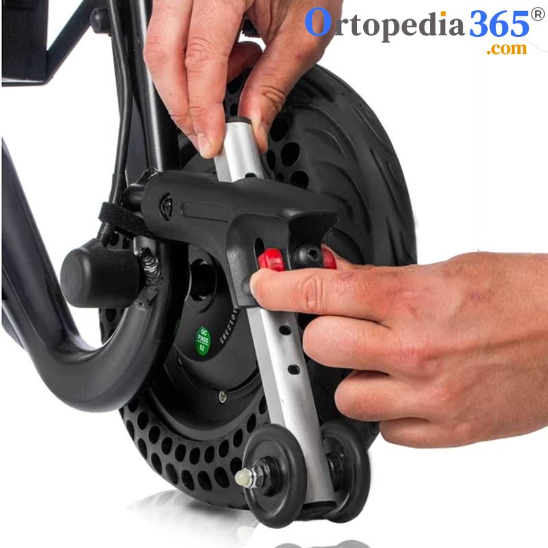 Silla de Ruedas Eléctrica con Mando para Acompañante iTrion - 12