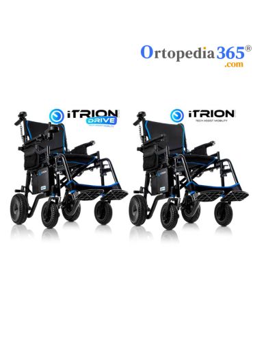 Silla de Ruedas Eléctrica con Mando para Acompañante iTrion - 13