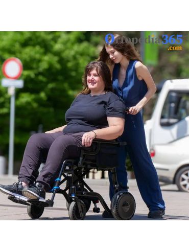 Silla de Ruedas Eléctrica con Mando para Acompañante iTrion - 14