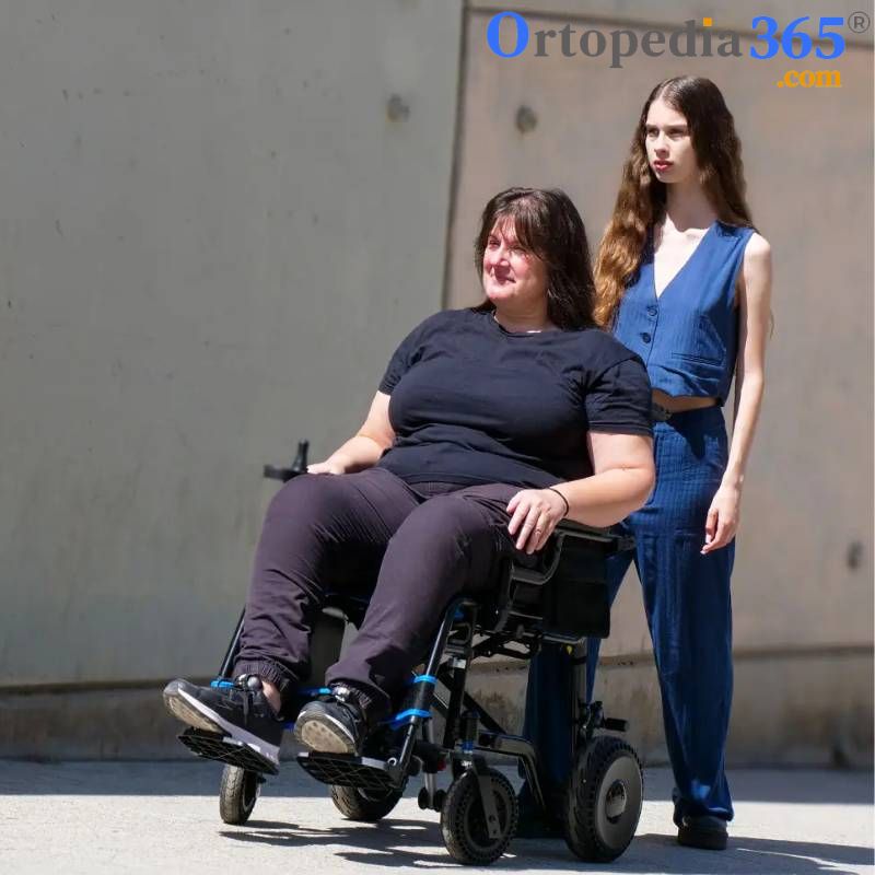 Silla de Ruedas Eléctrica con Mando para Acompañante iTrion - 16