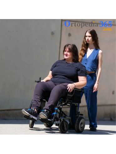 Silla de Ruedas Eléctrica con Mando para Acompañante iTrion - 16