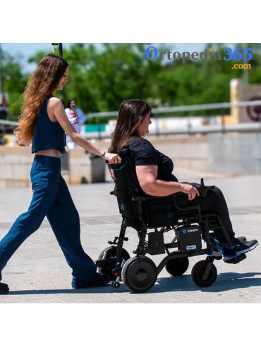 Silla de Ruedas Eléctrica con Mando para Acompañante iTrion - 19