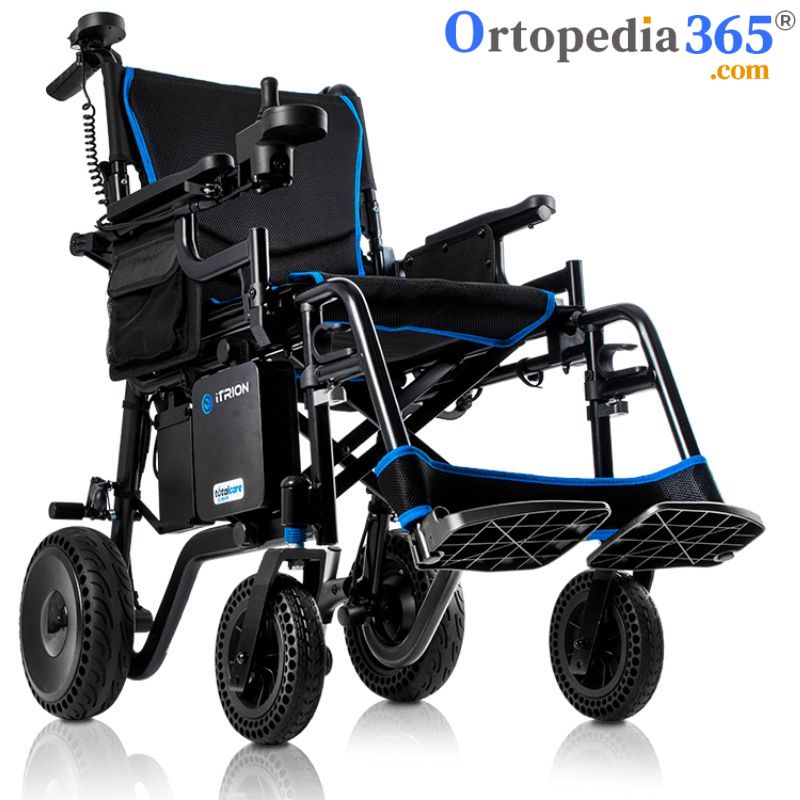 Silla de Ruedas Eléctrica con Mando para Acompañante iTrion - 1