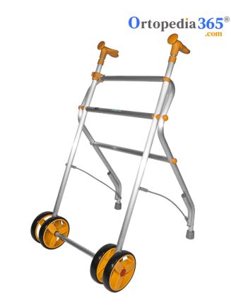 Andador de 2 ruedas AIR de Aluminio Ligero y Plegable-3