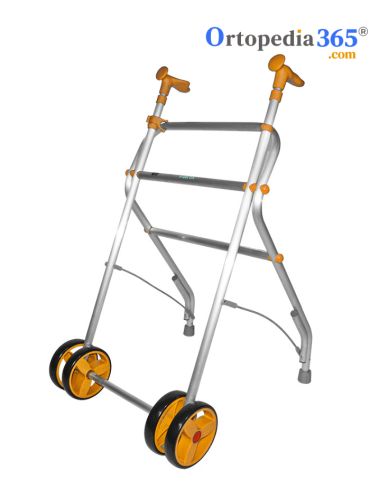 Andador de 2 ruedas AIR de Aluminio Ligero y Plegable-3