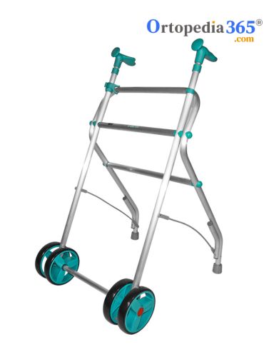 Andador de 2 ruedas AIR de Aluminio Ligero y Plegable-6