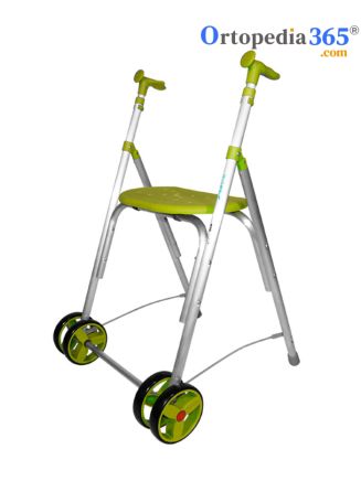 Andador de 2 ruedas KAMALEON Plegable y Altura Regulable - 4