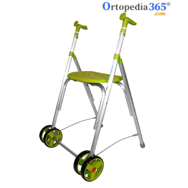 Andador de 2 ruedas KAMALEON Plegable y Altura Regulable - 1