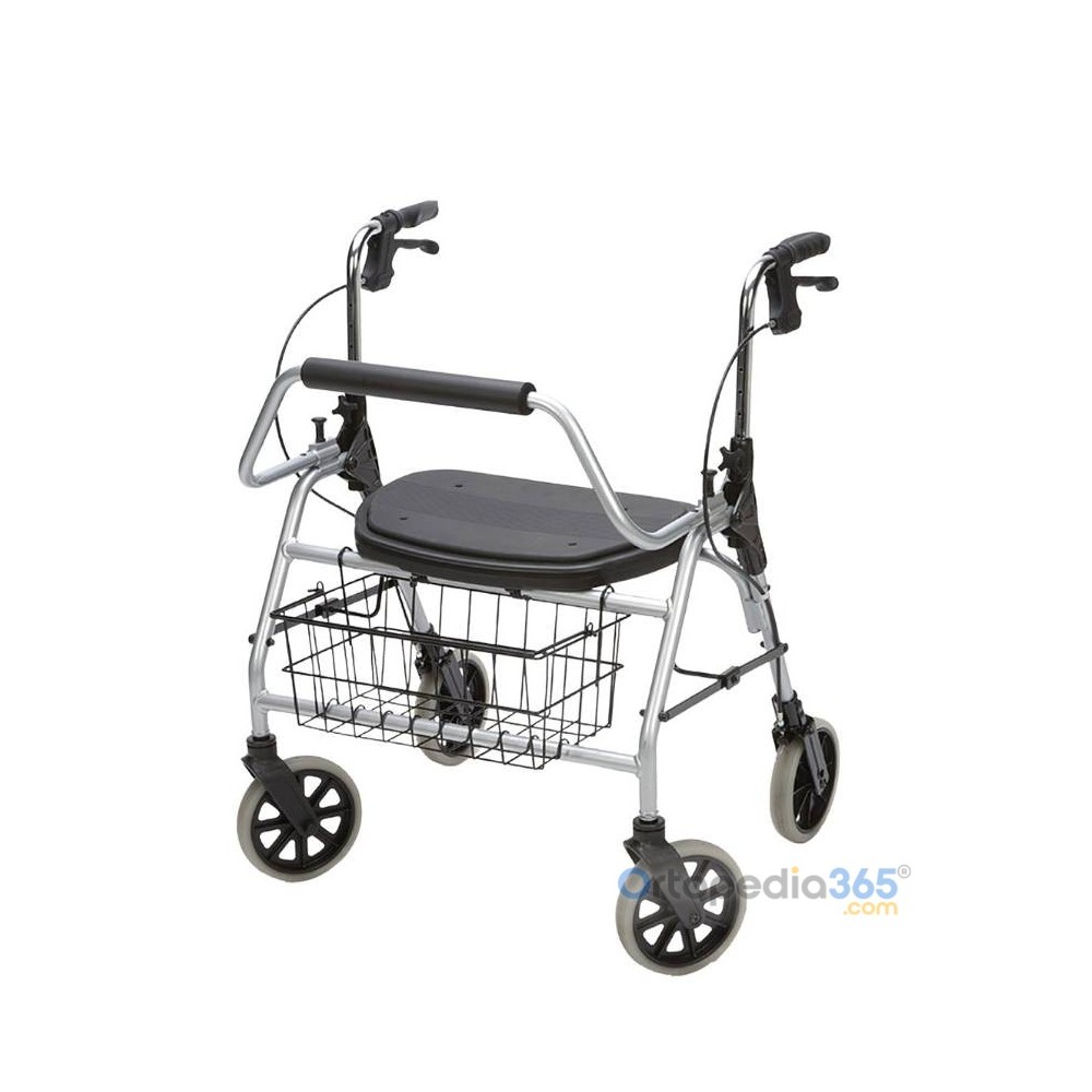 Andador bariátrico Maxi Rolator L 200 kg | Ortopedia365.com