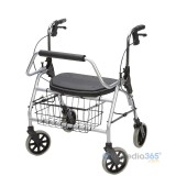 Andador bariátrico Maxi Rolator L 200 kg | Ortopedia365.com