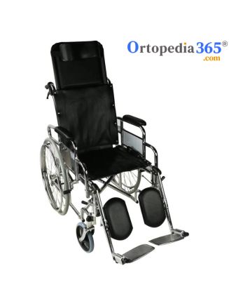 Silla de Ruedas Plegable Obelisco Elevador de piernas y Reposacabeza -1