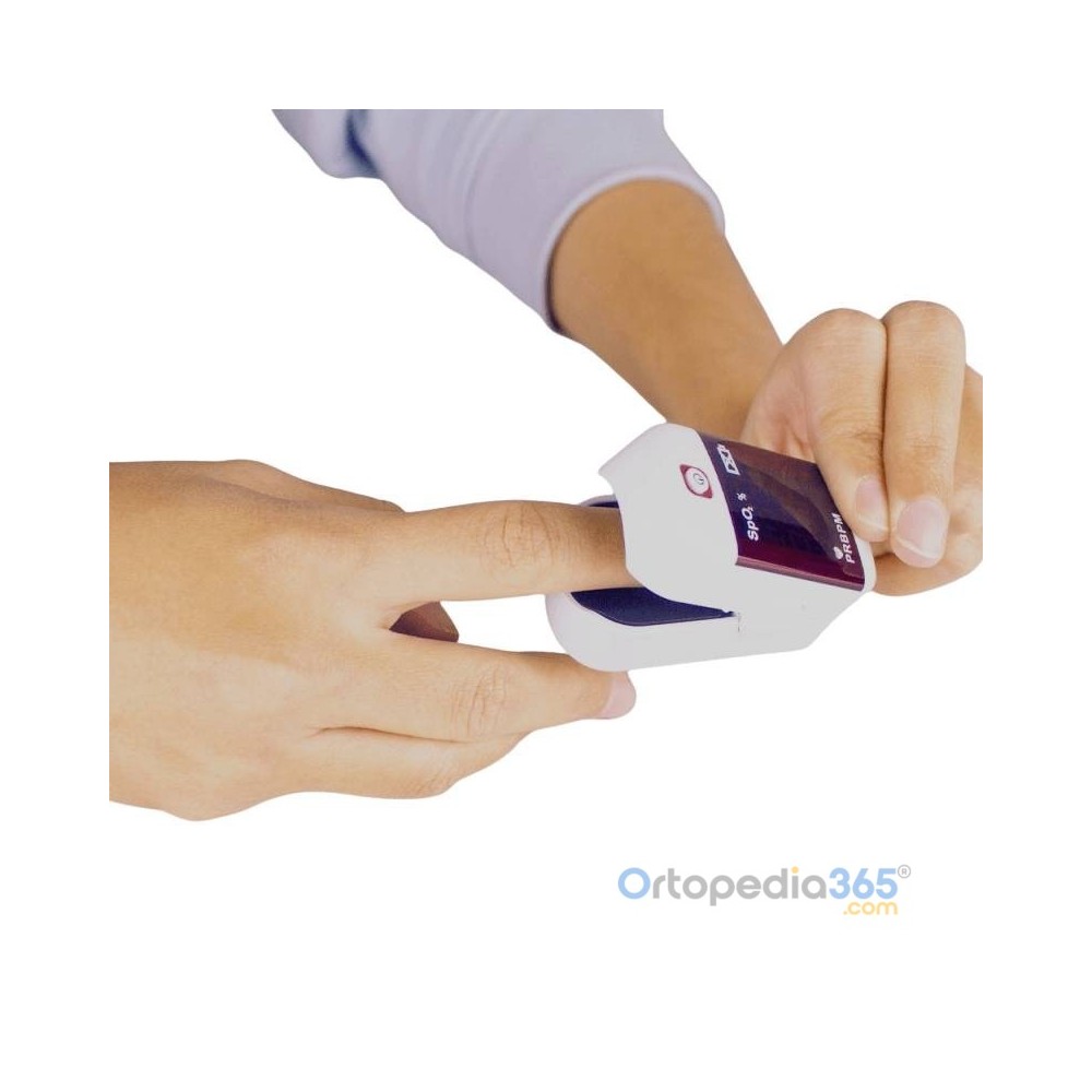 Pulsioxímetro digital de dedo LUXURY | Ortopedia365.com