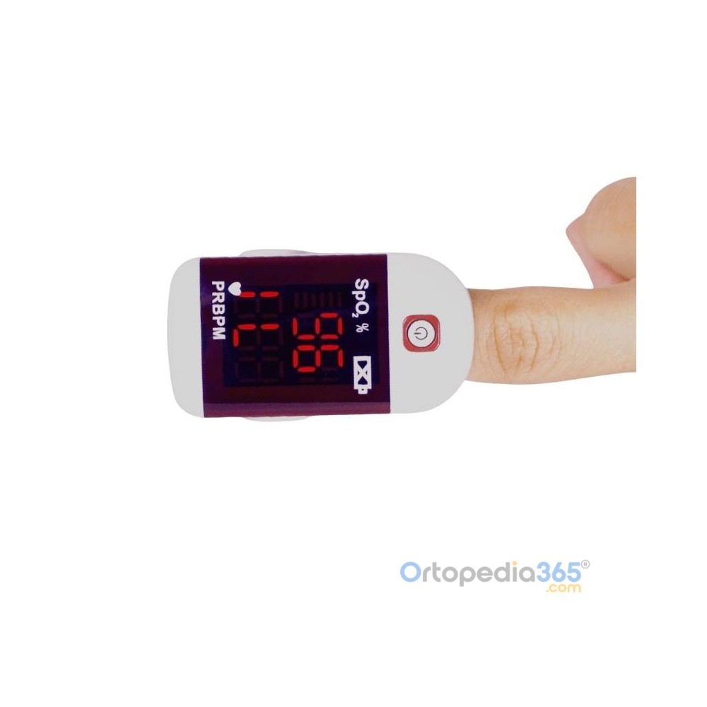 Pulsioxímetro digital de dedo LUXURY | Ortopedia365.com