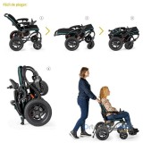Silla de Ruedas Eléctrica Plegable I-Atlantis | Ortopedia365.com