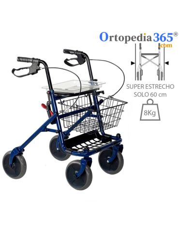 Andador Rollator Polivalente Pegable y Regulable en Altura -2