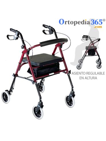 Andador de 4 ruedas HI-LOW-2