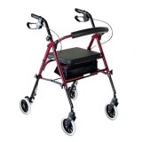 Andador Hi-Low 4 Ruedas | Plegable y Regulable con Asiento