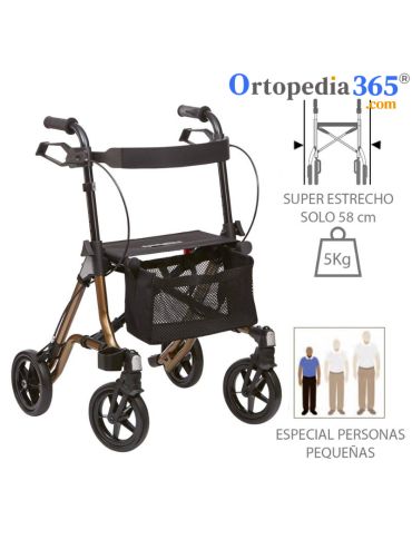 Andador de 4 ruedas TAIMA S-GT | Plegable | Interior y Exterior -3